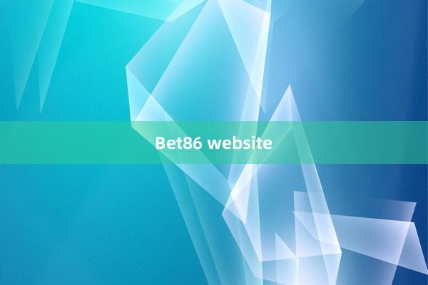 Bet86 website